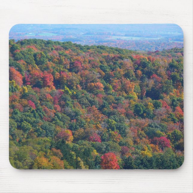 Appalachian Mountains im Herbst Mousepad (Vorne)