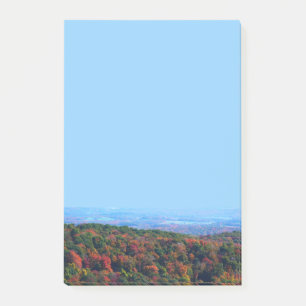 Appalachian Mountains im Herbst Post-it Klebezettel