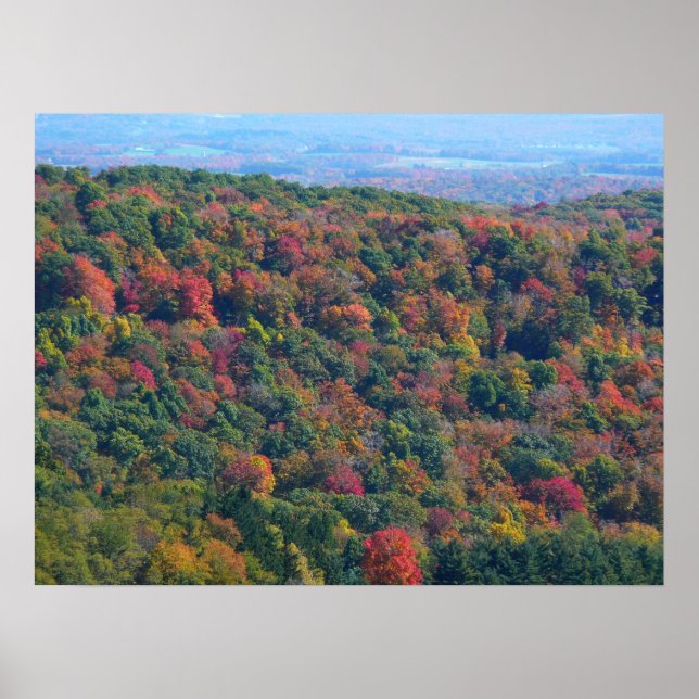 Appalachian Mountains im Herbst Poster (Vorne)