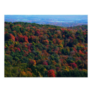 Appalachian Mountains im Herbst Poster