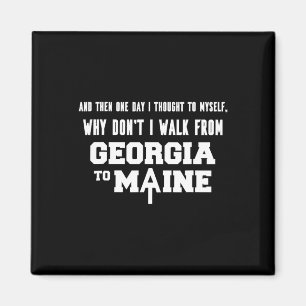 Appalachian Trail Andenkenkarte Wandern Appalachia Magnet