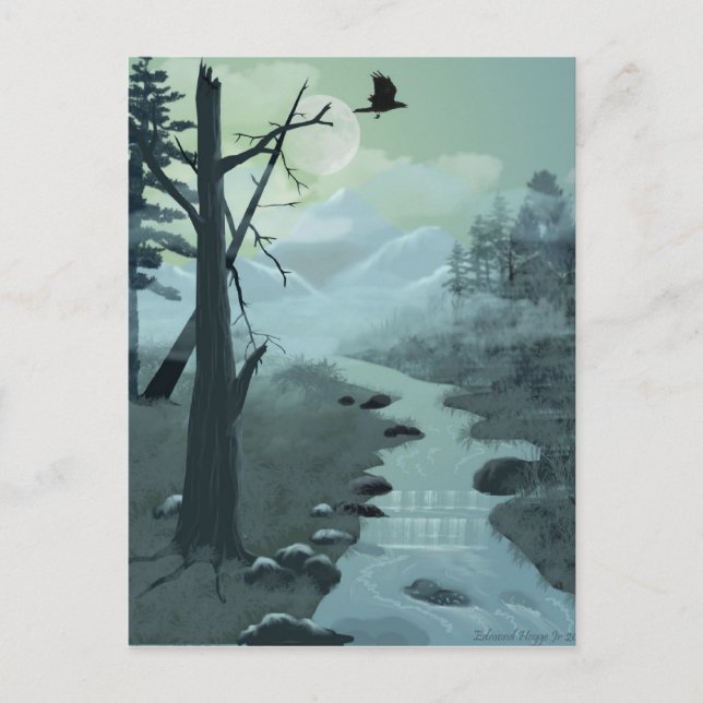 Appalachian Trail Creek Postkarte (Vorderseite)