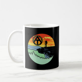 Appalachian Trail Hiker Mcafee's Knob Wandern Kaffeetasse