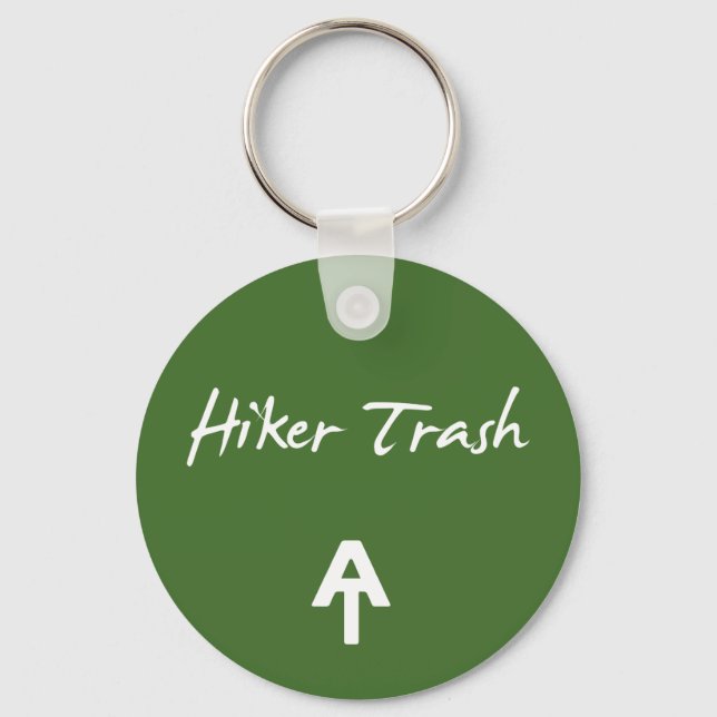 Appalachian Trail Hiker Müller grüne Schlüsselkett Schlüsselanhänger (Vorderseite)