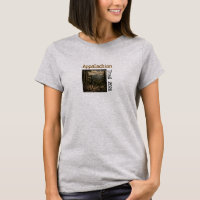 Appalachian Trail Holzschnitt weiblich anpassbares
