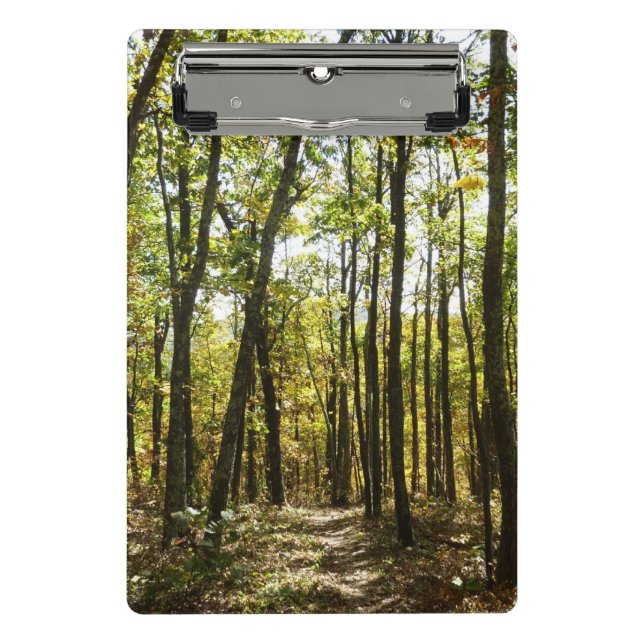 Appalachian Trail in October at Shenandoah Mini Klemmbrett (Vorderseite)