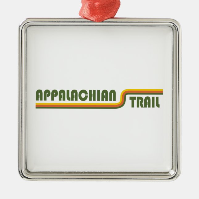Appalachian Trail Ornament Aus Metall (Vorne)