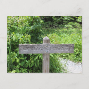 Appalachian-Trail-Postkarte Postkarte