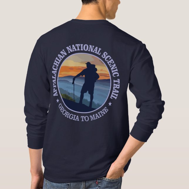 Appalachian Trail (rd) 3 T-Shirt (Rückseite)