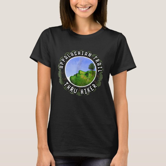 Appalachian Trail Thru Hiker und Backpacker Campin T-Shirt (Vorderseite)