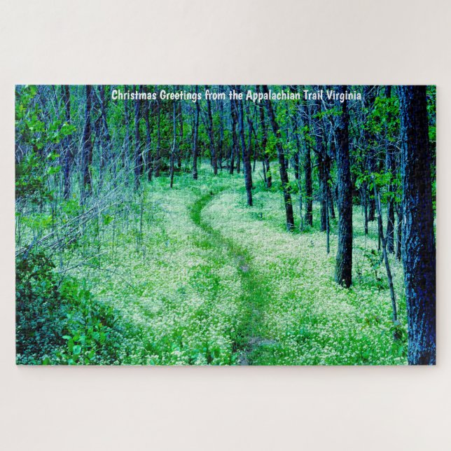 Appalachian Trail Virginia. Jigsaw Puzzle (Horizontal)