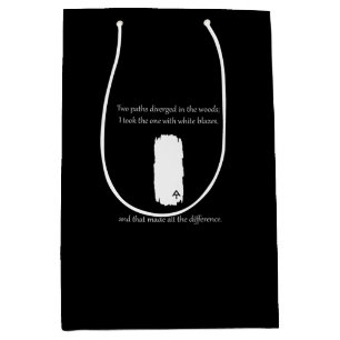 Appalachian Trail White Blaze Paths Divertiert Mittlere Geschenktüte