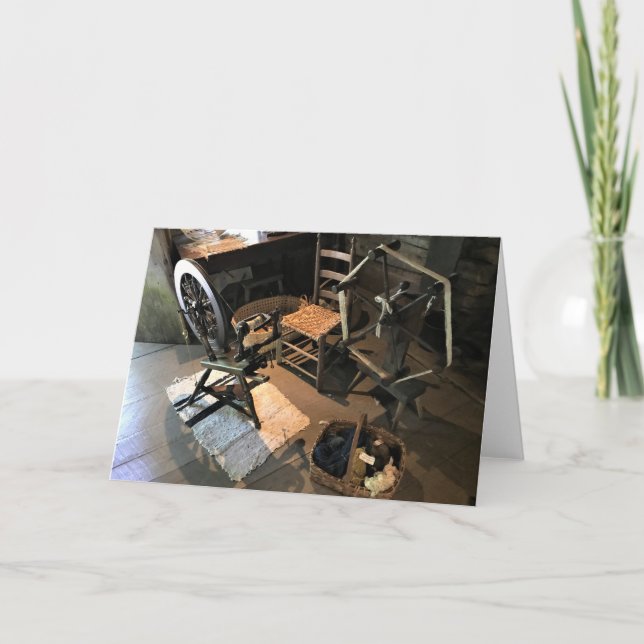 Appalachian Zuhause Life in Mabry Mill, Virginia Karte (Vorderseite)