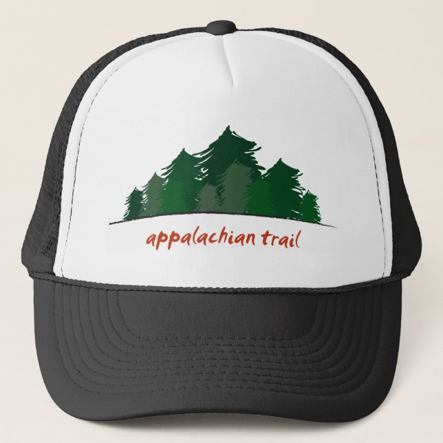 Appalachische Spur (Wald) Truckerkappe (Vorderseite)
