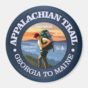Appalachische Spur (Wanderer C) Magnet
