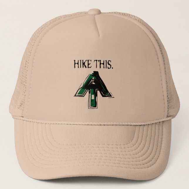 Appalachische Spur "Wanderung dieser" Hut Truckerkappe (Vorderseite)