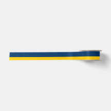 Appalachisches Gold und Blau-Gestreiftes Band