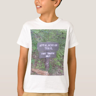 appalachisches Hinterfußwegenzeichen T-Shirt