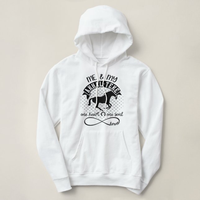 Appaloosa Essenzielles Pferdetier Hoodie (Design vorne)