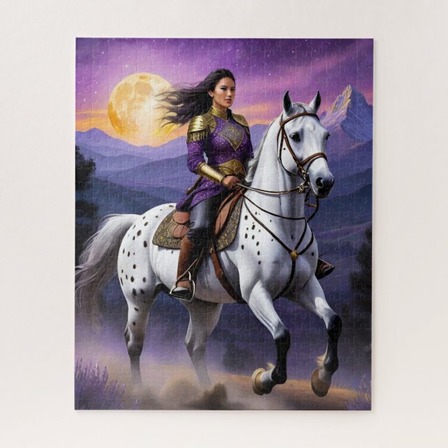 Appaloosa Horse Watercolor Leopard (Vertikal)