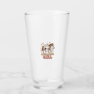 Appaloosa Mädchen Vintage Pferd Western T-Shirt De Glas