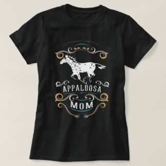 Appaloosa-Mutter-Nicker-Aufkleber Appaloosa-Pferd T-Shirt