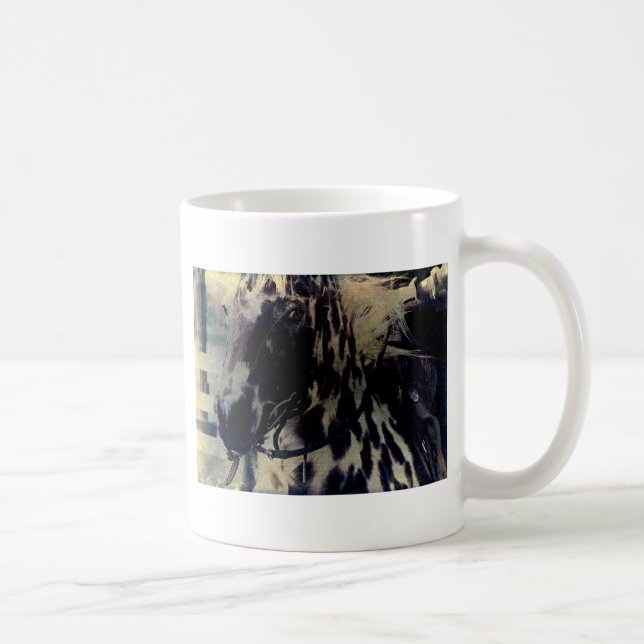 Appaloosa Pferd Kaffeetasse (Rechts)