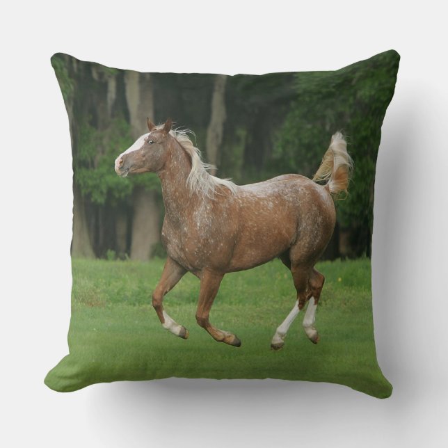 Appaloosa-Pferdebetrieb Kissen (Vorderseite)