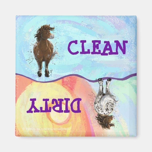 Appaloosa Pony Magnet (Vorne)