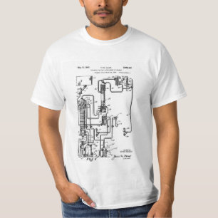 Apparate für die Destillation von Alkoholpatenten T-Shirt