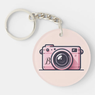 Appareil photo instantané rose tendance pour séanc