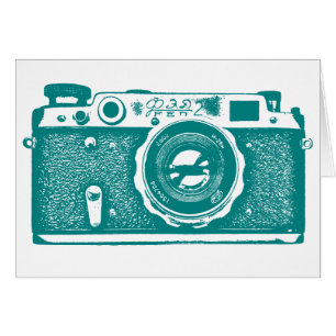 Appareil photo soviétique russe - Med Dk Cyan