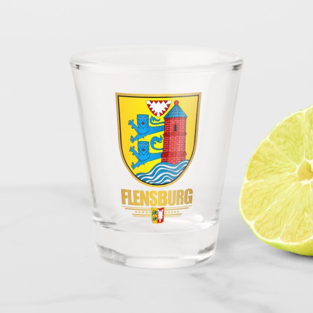 Apparel ‚Flensburg‘ Schnapsglas (Vorderseite)
