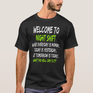 Apparel für Nachtverteiler T-Shirt