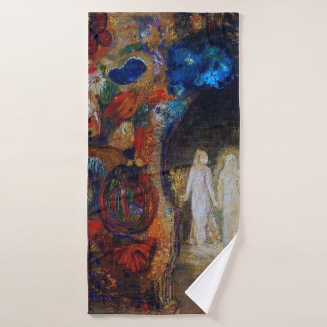 Apparition, Redon (Serviette de bain)