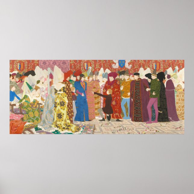 Appeal to the Dauphin - Boutet de Monvel Fine Art Poster (Vorne)