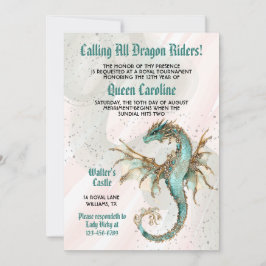 Appel à tous les pilotes Dragon Invitation d'anniv
