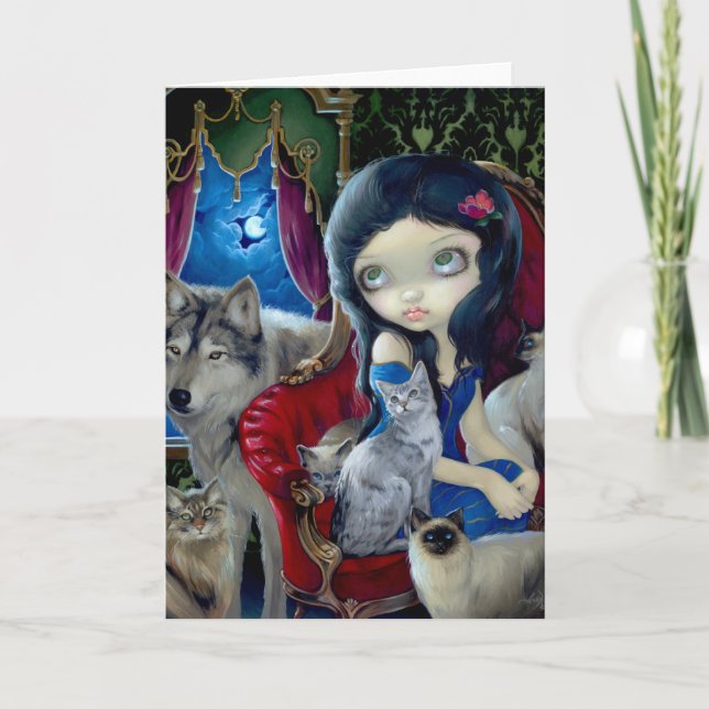 "Appel carte de voeux de nuit" (Devant)