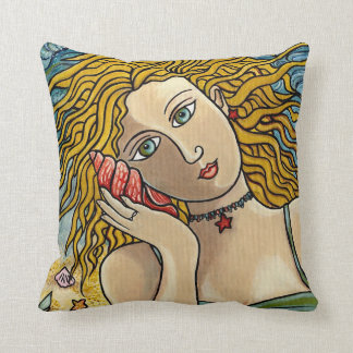 "Appel coussin de sirène d'océan"