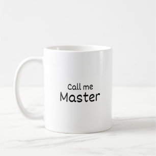 Appelez-moi Master - Mug personnalisée - Graduatio