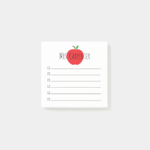 Appell für die Personalisierte Lehrerliste des Ka Post-it Klebezettel