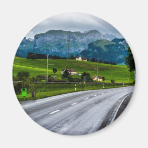 Appenzell Alpen während eines Regens stürmen - d Magnet