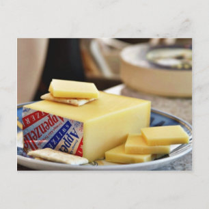Appenzeller Klassiker Käse Postkarte