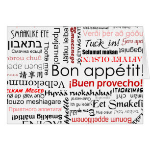 Appetit de fève dans la typographie différente d