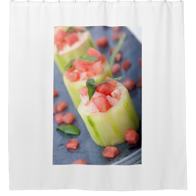 Appetit Duschvorhang (Vorderseite)