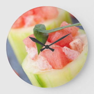 Appetithappen Große Wanduhr