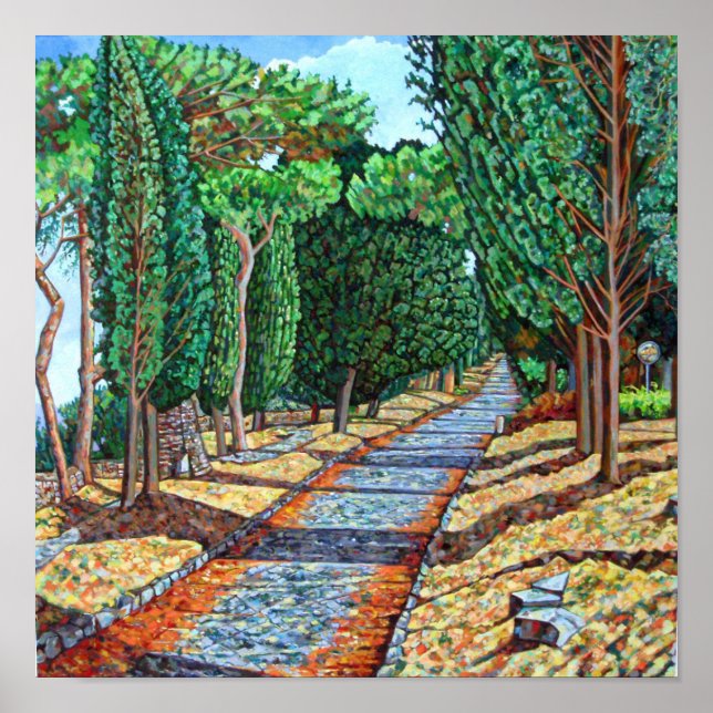 Appia Antica Poster (Vorne)