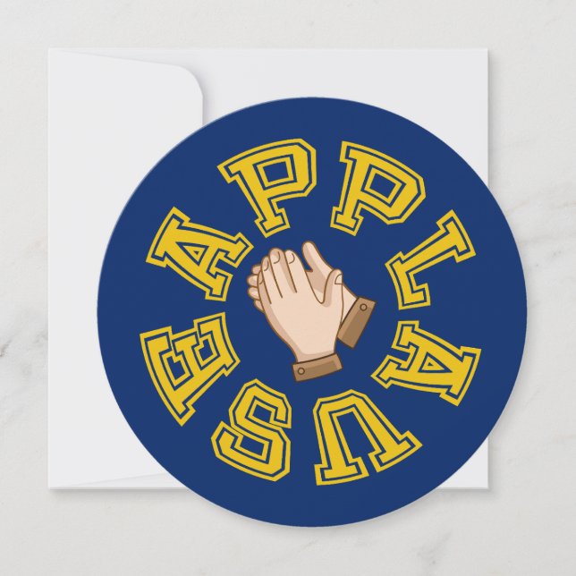 Applaus (Vorderseite)