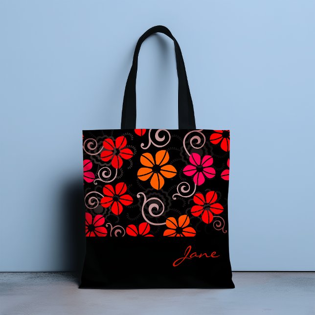 Applaus Blume Personalisiert Tote Tasche (Von Creator hochgeladen)