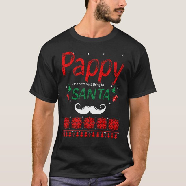 Applaus für das nächste Beste für den Weihnachtsma T-Shirt (Vorderseite)